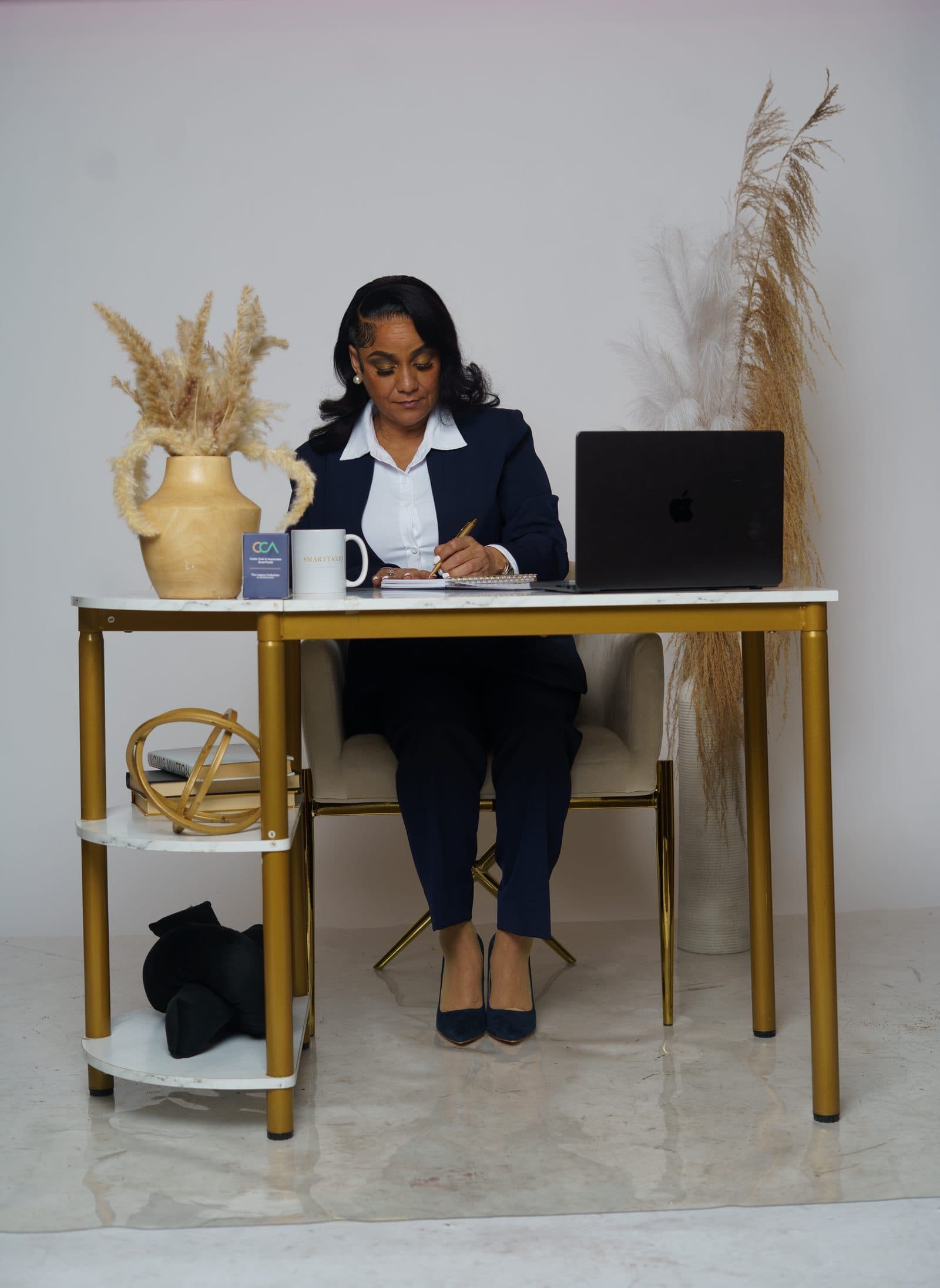 Lashanda Carter preparing a return